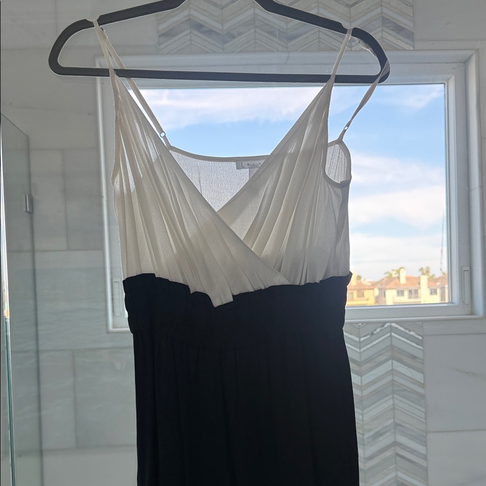 Leith Black and White Jumpsuit